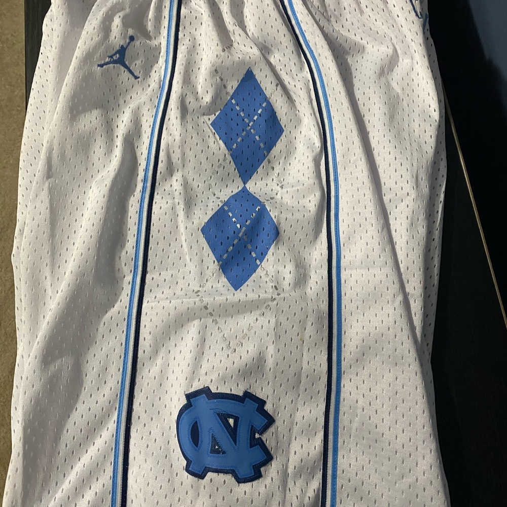 Jordan Brand UNC Basketball Shorts NWT!